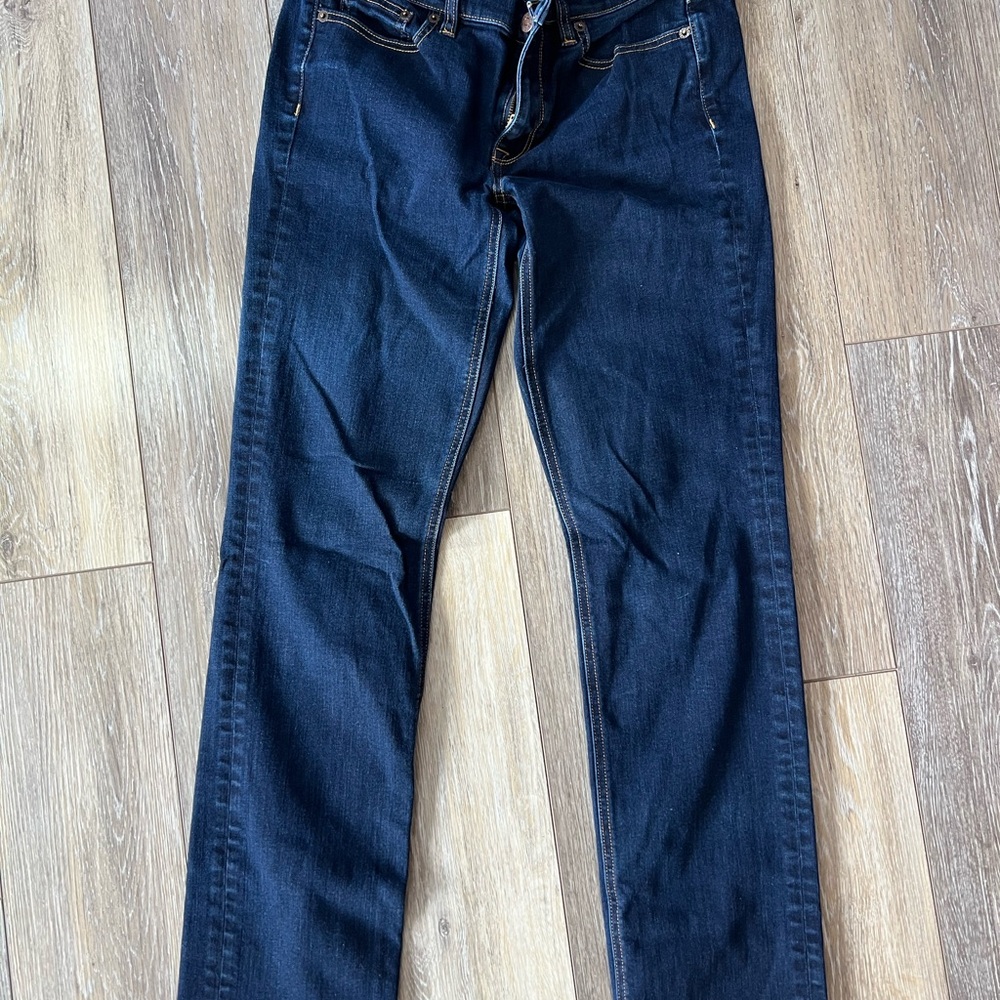 J. Crew Blue Straight Leg Jeans Classic Style